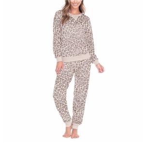 Medium, Honeydew Ladies' Fleece Lounge Set